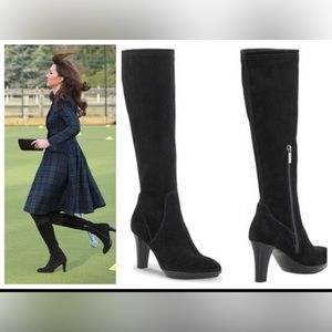 Aquatalia rhumba || stretch suede